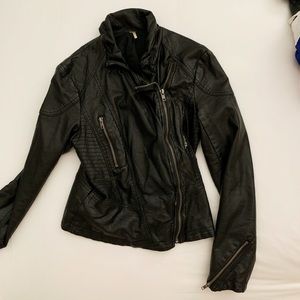 Free People Leather Jacket